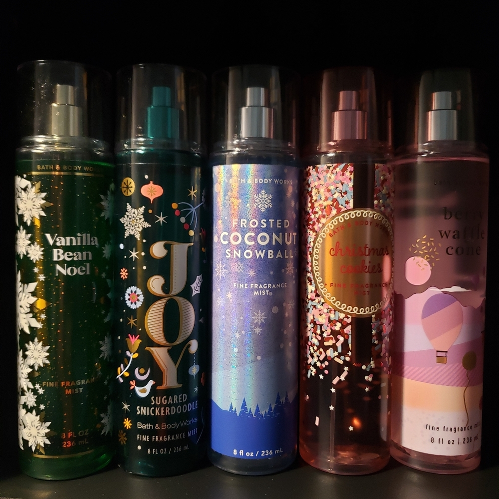 Bath And Body Works Bundle Sprays